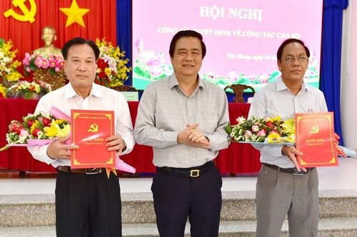 Điều động, bổ nhiệm nhân sự tại nhiều địa phương