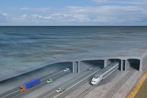 Đan Mạch thông báo khởi công xây dựng đường hầm vượt biển dài nhất thế giới