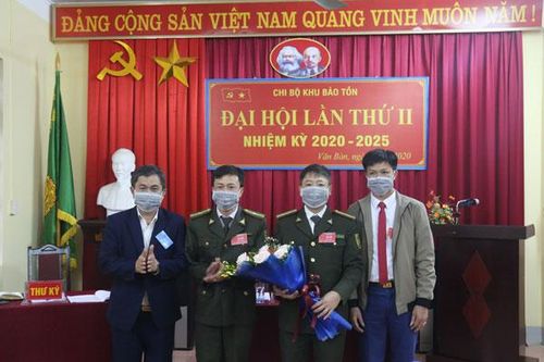 Đại hội Chi bộ Khu Bảo tồn thiên nhiên Hoàng Liên – Văn Bàn nhiệm kỳ 2020 - 2025