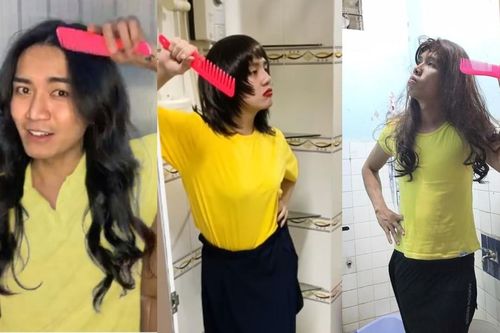 Duy Khánh, BB Trần khiến cư dân mạng cười bò khi cosplay 'tiểu tam hóa đá'
