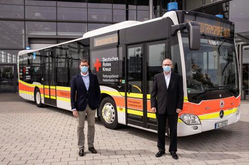 Mercedes-Benz Citaro trở thành xe cứu thương cho bệnh nhân Covid-19 lớn nhất thế giới