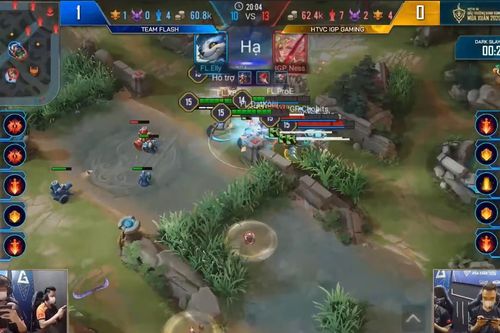 3 phút cuối trận kinh điển Team Flash và HTVC IGP Gaming