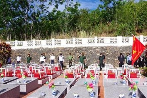 Lễ viếng, truy điệu và an táng hài cốt liệt sĩ hy sinh tại Lào và Campuchia