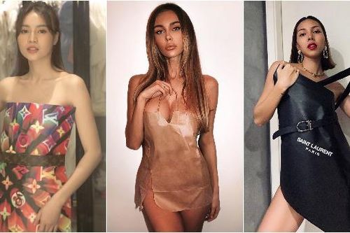 Sau trào lưu 'mặc gối', người đẹp lại đua nhau mặc... 'túi mua sắm'