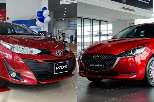 Chênh lệch 59 triệu đồng, chọn Toyota Vios G hay Mazda2 Premium 2020?