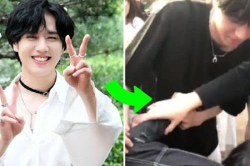 'Ấm lòng' khi xem những hình ảnh V BTS và các thần tượng K-pop bảo vệ fan