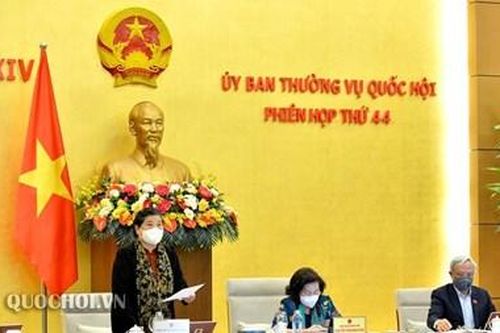 Ủy ban Thường vụ Quốc hội cho ý kiến về trình Quốc hội phê chuẩn gia nhập Công ước số 105 của Tổ chức Lao động quốc tế