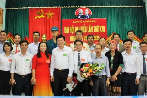 Đại hội Đảng bộ xã Mậu Đức (Con Cuông) nhiệm kỳ 2020 - 2025