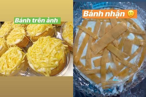 Lên mạng đặt bánh bông lan phủ đầy phô mai vàng ươm, thành phẩm khiến cô gái 'dở khóc dở cười'