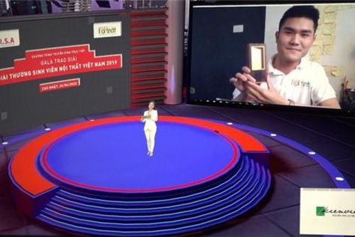 Ứng dụng thực tế ảo trao giải sinh viên thiết kế nội thất 2019