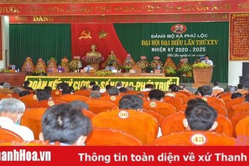 Đại hội đại biểu Đảng bộ xã Phú Lộc