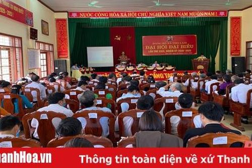 Đại hội đại biểu Đảng bộ xã Thọ Lâm