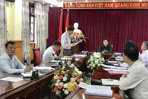 Họp thẩm tra dự thảo nghị quyết kỳ họp bất thường, HĐND tỉnh khóa XIV