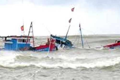 Tàu hàng đâm tàu cá chìm trên biển rồi bỏ chạy