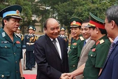 Thủ tướng Nguyễn Xuân Phúc thăm, làm việc tại Quân chủng Phòng không - Không quân