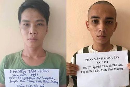 Bắt nhóm nghiện gây ra 19 vụ trộm ở Bình Dương