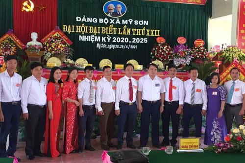 Đảng bộ xã Mỹ Sơn (Đô Lương) đại hội nhiệm kỳ 2020 - 2025
