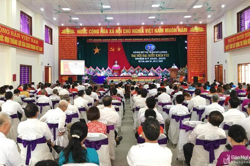 Đại hội Đảng bộ Thị trấn Đô Lương nhiệm kỳ 2020 - 2025