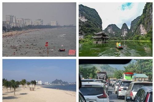 Hàng nghìn khách chen chúc ở Sầm Sơn, Hạ Long không bóng người trong ngày 30/4
