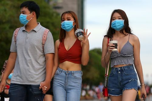 Người dân TP.HCM trong dịp lễ 30/4