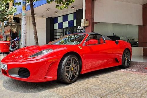Mục sở thị Ferrari F430 Spider được 'Dũng mặt sắt' đưa về Việt Nam