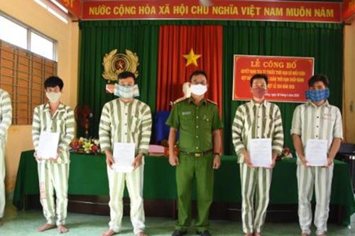 Tiền Giang tha tù trước thời hạn cho 10 phạm nhân nhân kỷ niệm Ngày Giải phòng miền Nam 30/4