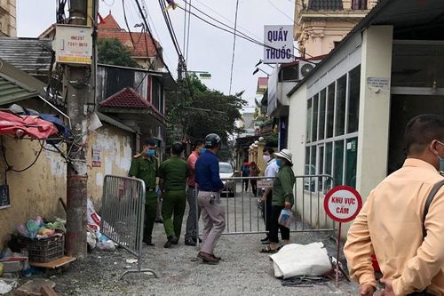 Hà Nội lập chốt cách ly tạm thời một góc làng Kiêu Kỵ, huyện Gia Lâm