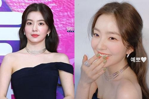Irene được khen có khí chất hoàng gia nhờ trang sức tiền tỷ