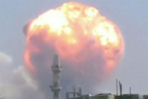 Liên tiếp xảy ra các vụ nổ lớn ở Syria
