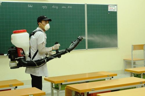 Huyện Ba Vì sẵn sàng đón học sinh trở lại lớp