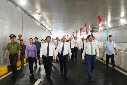 Thông xe kỹ thuật Dự án nút giao Nam Cầu Bính, Hải Phòng