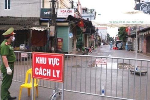 Huyện Mê Linh phát sinh trường hợp sốt, ho, đang được cách ly phòng dịch Covid-19