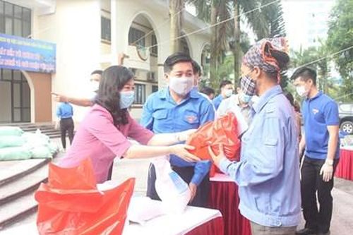 Tuổi trẻ Bắc Ninh san sẻ yêu thương vượt qua đại dịch
