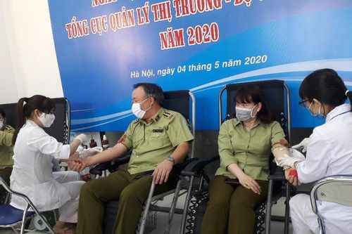 Tổng cục Quản lý thị trường phát động Tháng hiến máu tình nguyện