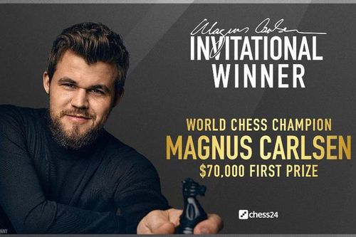 Kỳ thủ Magnus Carlsen vô địch Giải Magnus Carlsen Invitational 2020
