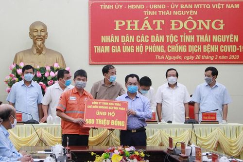 Masan Tài nguyên: Chung tay phòng, chống dịch COVID-19