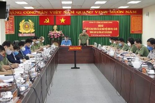 Khảo sát công tác tổ chức đoàn thể tại Công an TPHCM