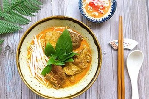 Bún cà ri vịt