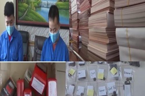 Hiệu phó trường Trung học phổ thông tham gia đường dây làm giấy tờ giả