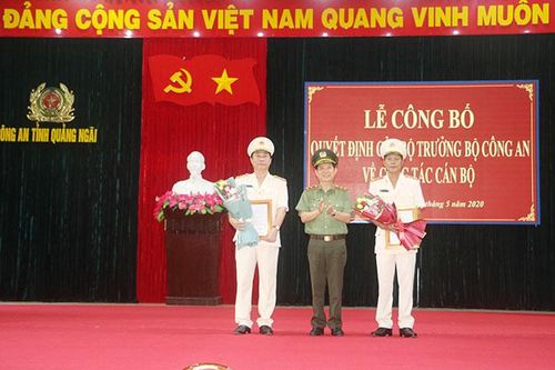 Bổ nhiệm lãnh đạo 8 cơ quan Công an