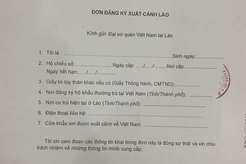 Covid-19: Công dân Việt Nam tại Lào có thể đăng ký với cơ quan đại diện để về nước