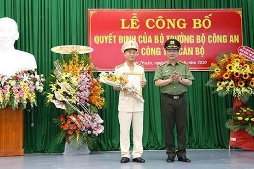 Ninh Thuận có tân Giám đốc Công an tỉnh