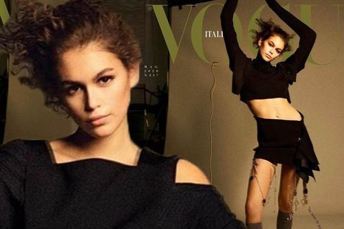 Con gái 19 tuổi của Cindy Crawford eo thon chân dài, xinh như nàng thơ
