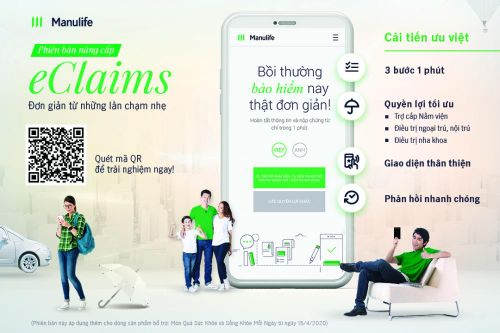 Manulife Việt Nam mang đến trải nghiệm tốt hơn cho khách hàng yêu cầu giải quyết quyền lợi bảo hiểm