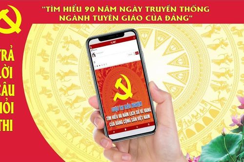 Thí sinh Nghệ An đạt giải Nhất tuần 6 Cuộc thi tìm hiểu 90 năm ngày truyền thống Tuyên giáo