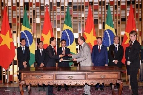 Tăng cường quan hệ Đối tác toàn diện Việt Nam-Brazil