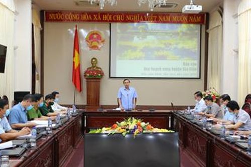 Hội nghị nghe Báo cáo Quy hoạch vùng huyện Gia Viễn đến năm 2030, tầm nhìn đến năm 2050