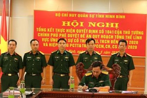 Bộ CHQS tỉnh tổ chức hiệp đồng phòng chống thiên tai, cứu nạn, cháy nổ năm 2020