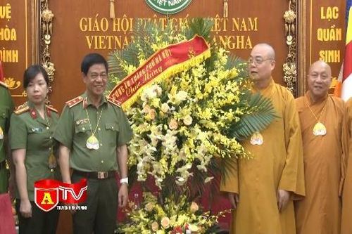 CATP Hà Nội chúc mừng Đại lễ Phật đản Hội đồng Trị sự Trung ương Giáo Hội phật giáo Việt Nam