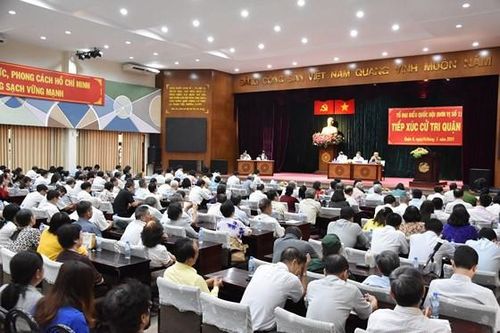 Lịch tiếp xúc cử tri trước Kỳ họp thứ 9 - Quốc hội khóa XIV